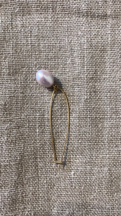 Freshwater Pink Pearl Pin | Ted Muehling - BON TON goods