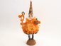 Frills & Chills Figure | Vintage by Crystal Spun Cotton Ornament - Bon Ton goods