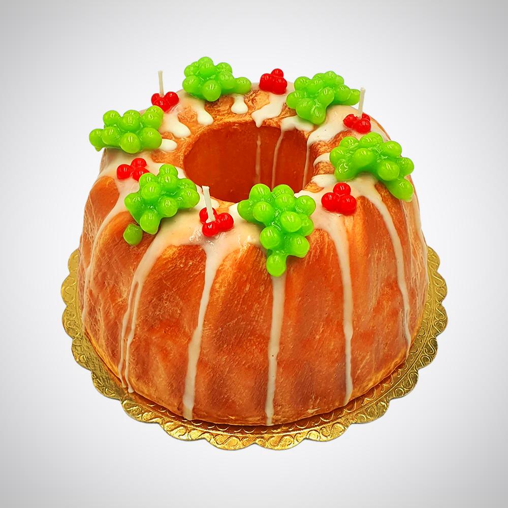 Fruity Ring (Bunt) Cake Wax Candle | Cereria Introna - Bon Ton goods