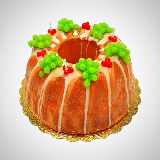 Fruity Ring (Bunt) Cake Wax Candle | Cereria Introna - Bon Ton goods
