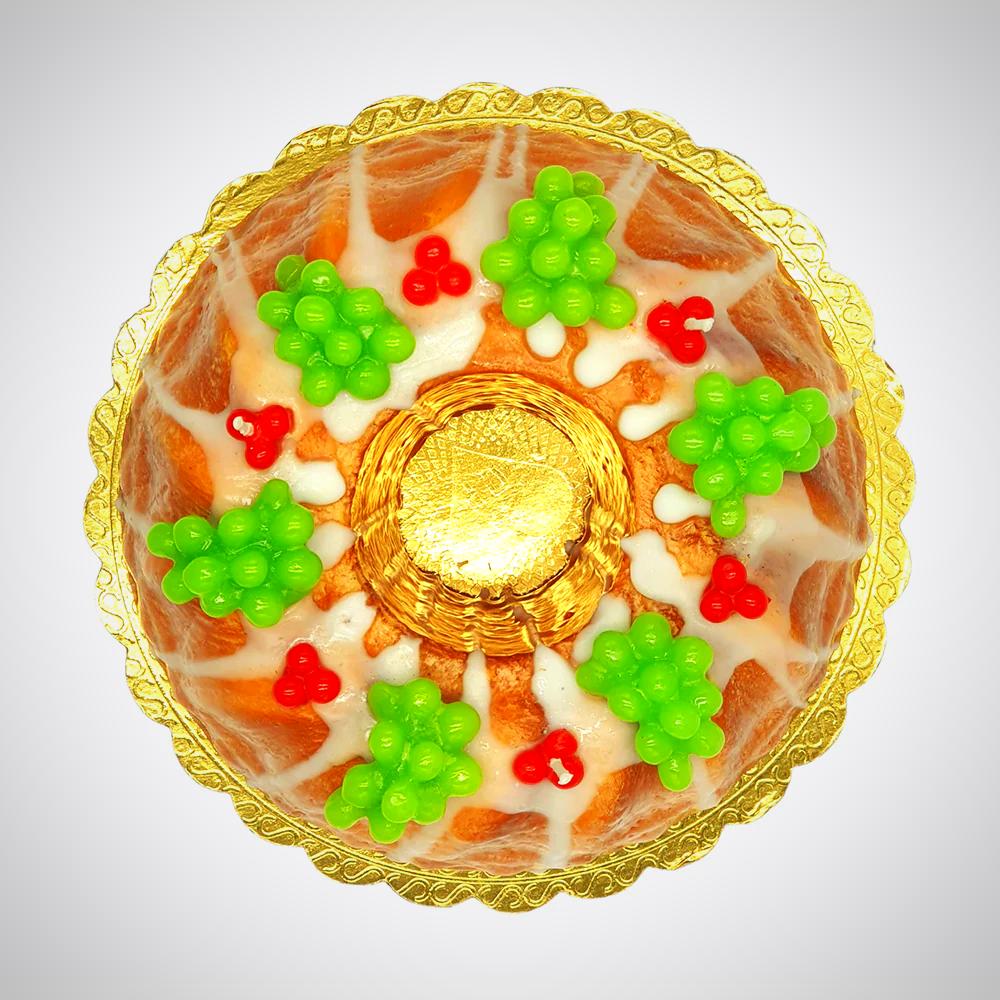 Fruity Ring (Bunt) Cake Wax Candle | Cereria Introna - Bon Ton goods
