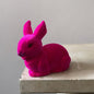 Fuschia Velvet - Extra Small Bunny Lying, Ino Schaller - Bon Ton goods
