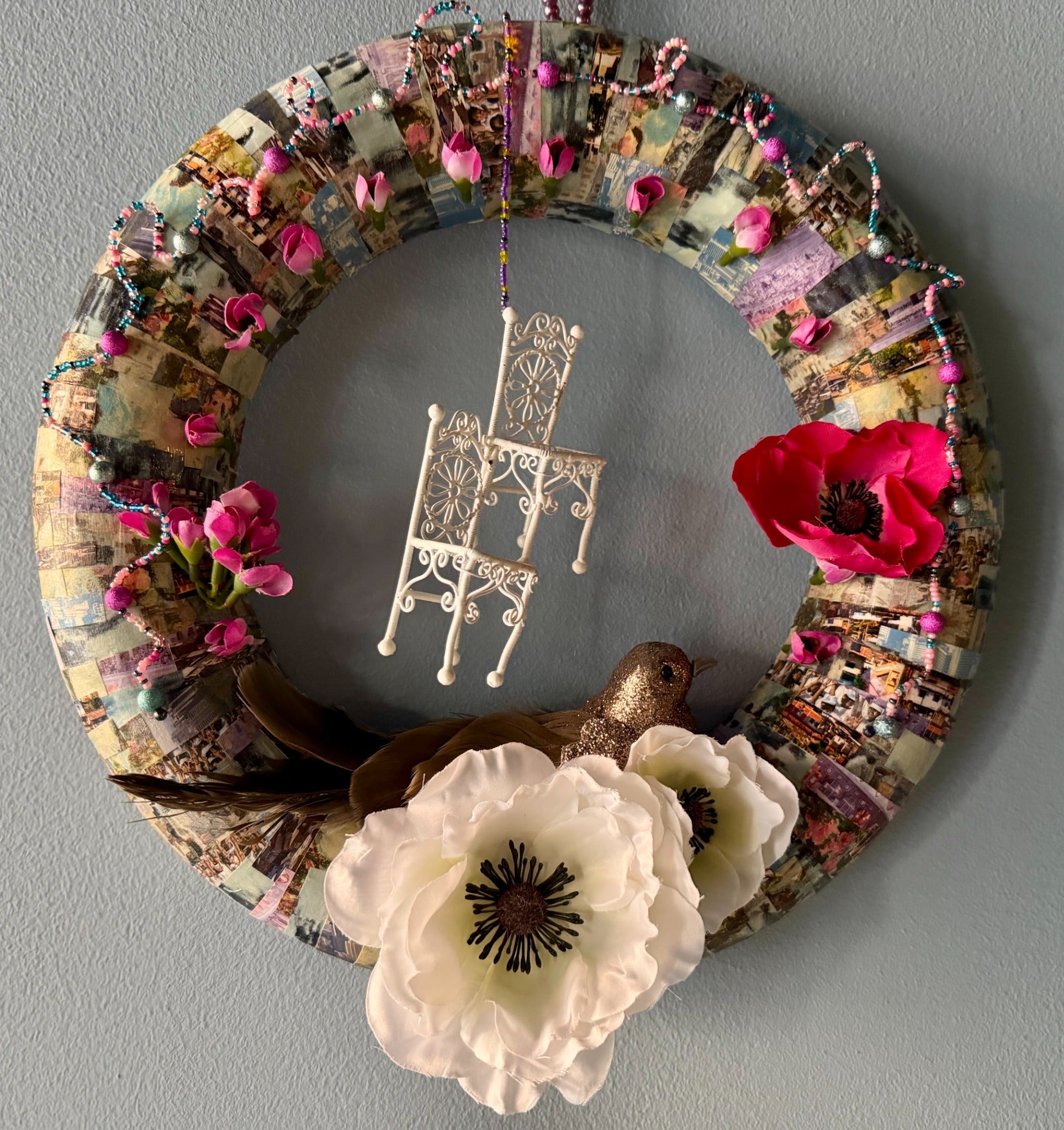 Garden Reverie Wreath by Eclectic Tree