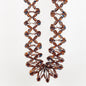 Christmas Garland, Orange and Turquoise by A World of Craft, Swedish-designed handmade Christmas decoration