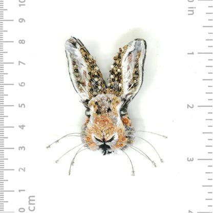 Giant Rabbit Brooch Pin | Trovelore - Bon Ton goods