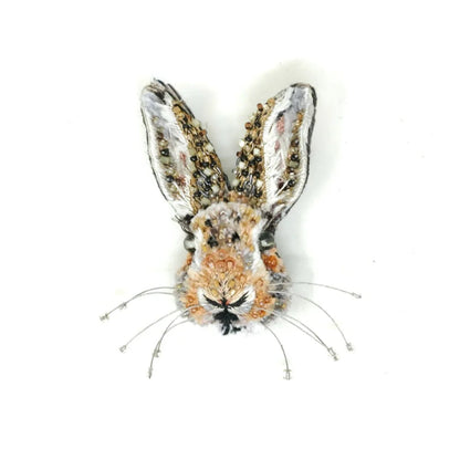 Giant Rabbit Brooch Pin | Trovelore - Bon Ton goods