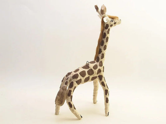 Giraffe Ornament/Figure | Vintage by Crystal Spun Cotton Ornament - Bon Ton goods