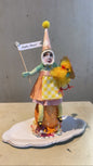 Girl On Egg With Chick Friend Figure 3 | Vintage by Crystal Spun Cotton Ornament - Bon Ton goods