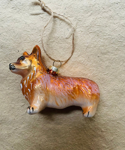 Glass Dog Ornaments – Six Breeds - Bon Ton goods