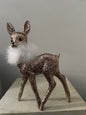 Glitter Bambi - Nickel Silver with Boa | Ino Schaller - Bon Ton goods