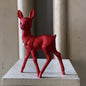 Glitter Bambi - Red with Bell | Ino Schaller - Bon Ton goods
