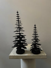 Load image into Gallery viewer, Glitter Christmas Tree - Black 20cm - Bon Ton goods
