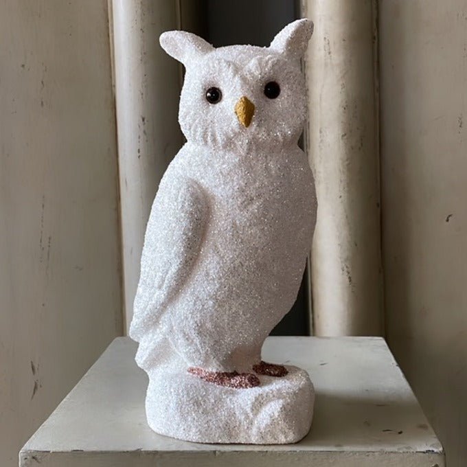 Glitter Owl - Brilliant White | Ino Schaller - Bon Ton goods