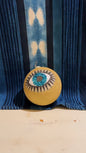 Glittered Eye Bauble Christmas Ornament - Bon Ton goods