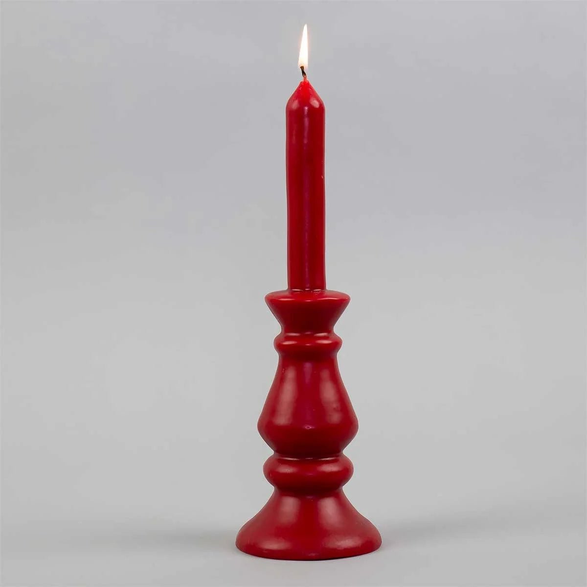 Glow Red Candle | Christmas Ornament - Bon Ton goods
