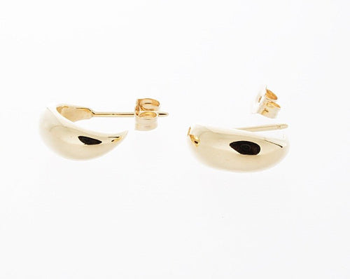 Gold Basket Earrings - Aurora - Bon Ton goods