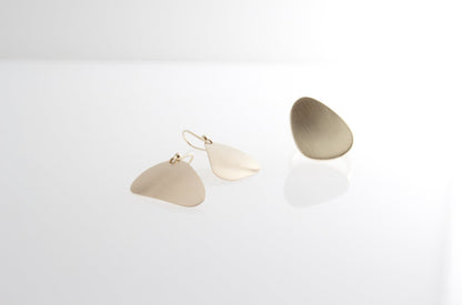 Gold Stone Anne Earrings | Mikkel Brøgger: Exclusive Pre-Order - Bon Ton goods