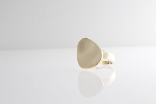 Gold Stone Ring Karen - Bon Ton goods