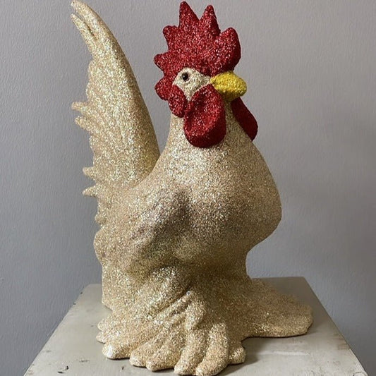 Golden Cream Rooster - Bon Ton goods