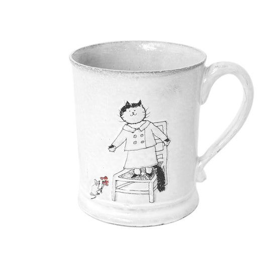 Grace Mug "Blanket in Love", set of 3 by Astier de Villatte