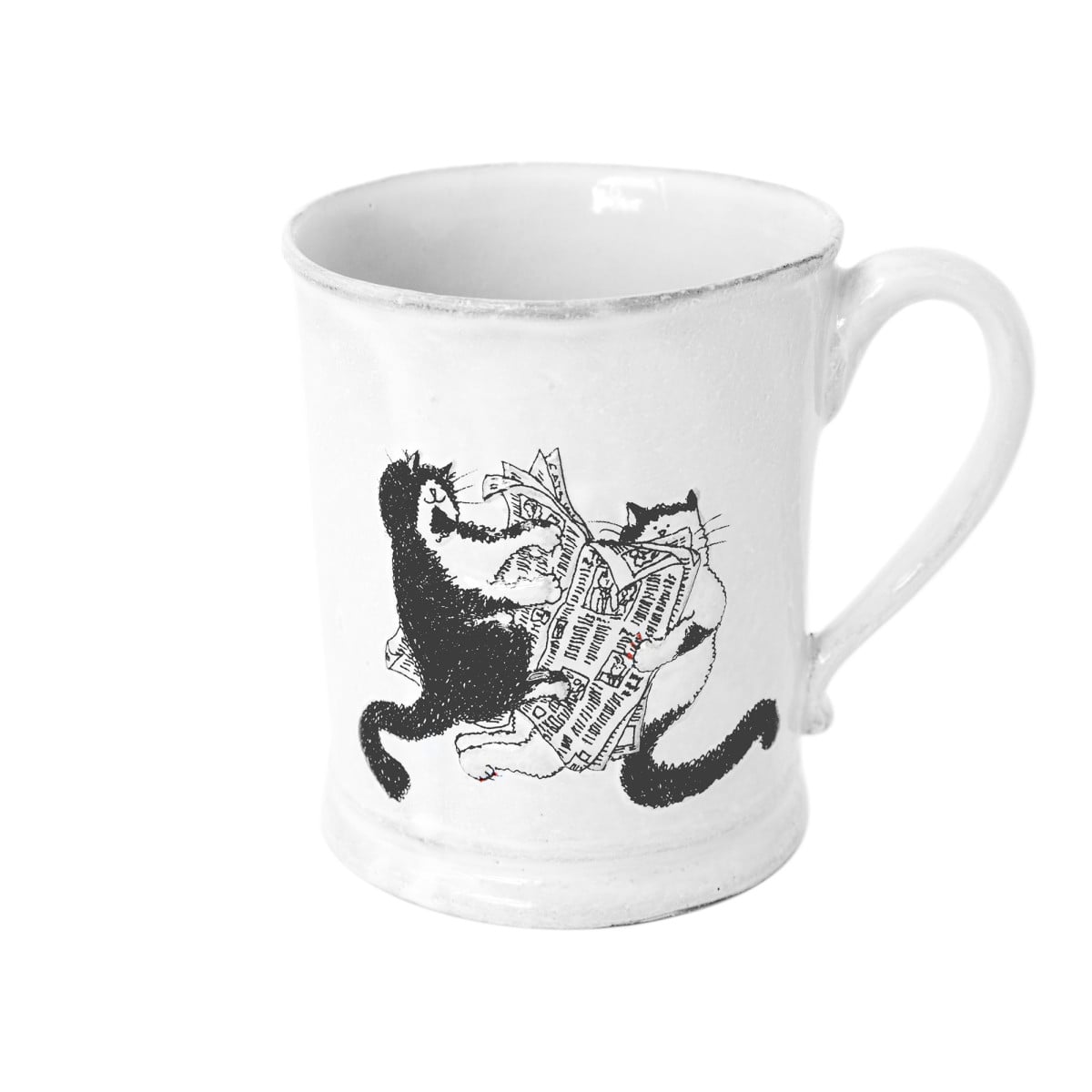 Grace Mug "Blanket's Reading", set of 3 by Astier de Villatte