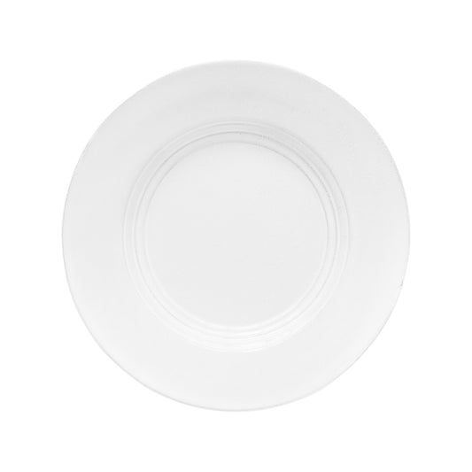 Grand Chalet Soup Plate whithout Decoration by Astier de Villatte, official product view 2