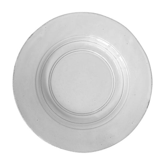 Grand Chalet Soup Plate whithout Decoration by Astier de Villatte, official product view 1