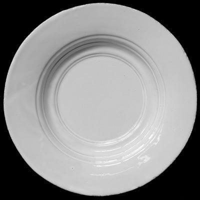 Grand Chalet Soup Plate whithout Decoration, Set of 6 | Astier de Villatte: Exclusive Pre-Order Item - Bon Ton goods