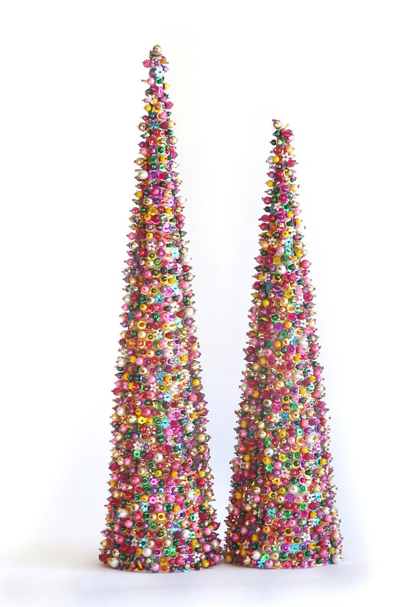 Grand Magpie Beaded Christmas Tree by Cody Foster
