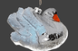 Grand Swan - Brilliant Blue | Christmas Ornament - Bon Ton goods