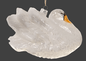 Grand Swan - Creamy White | Christmas Ornament - Bon Ton goods