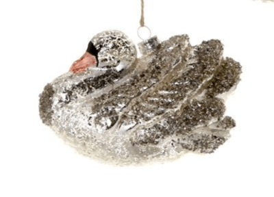 Grand Swan - Golden | Christmas Ornament - Bon Ton goods