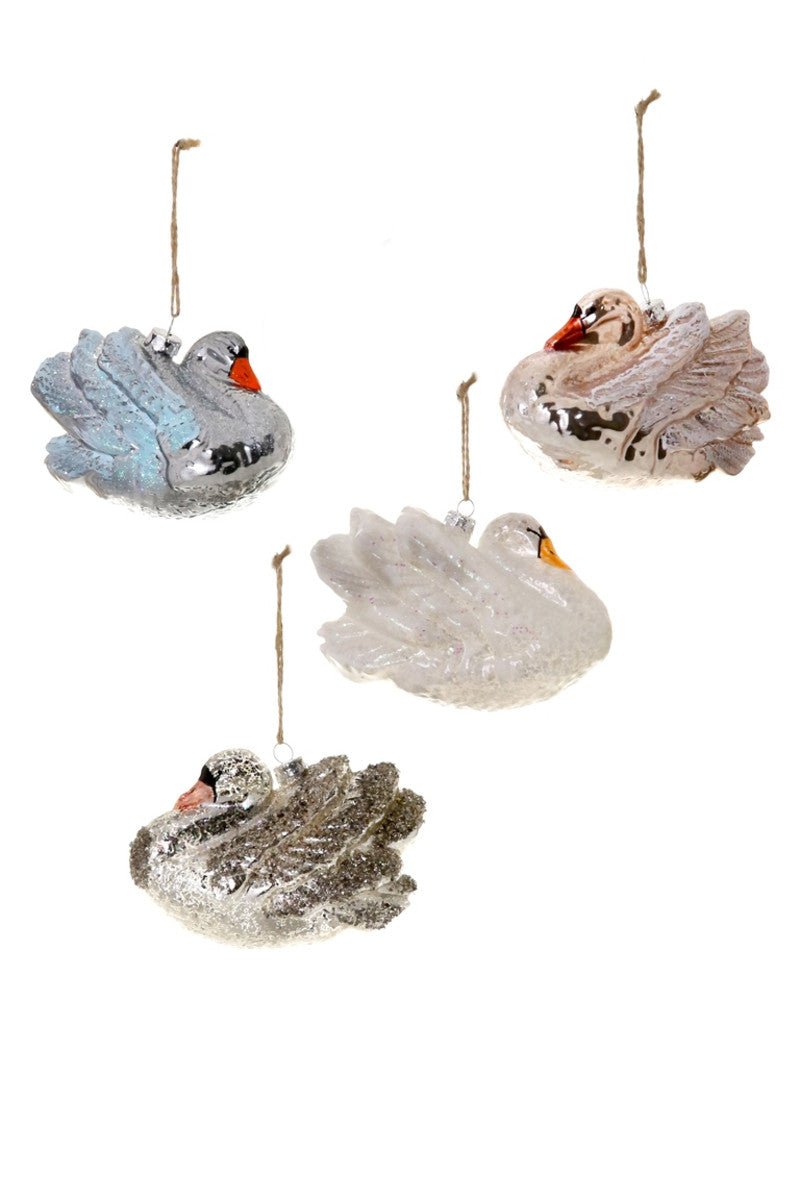 Grand Swan - Golden | Christmas Ornament - Bon Ton goods