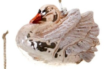 Grand Swan - Shimmery Pink | Christmas Ornament
