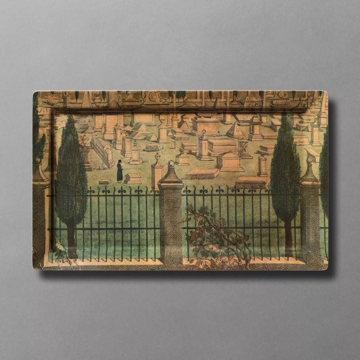 Graveyard Rectangle Serving Tray | John Derian - Bon Ton goods