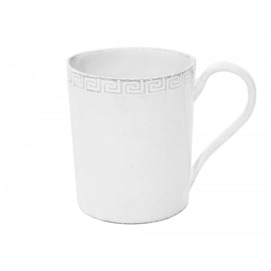 Grecque Tea Cup, Set of 6 | Astier de Villatte: Exclusive Pre-Order Item - Bon Ton goods
