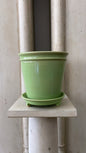 Green Faaborg Pot | Handmade Erik Bendtsen Ceramics - Bon Ton goods