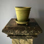 Green Unglazed Faaborg Pot | Handmade Erik Bendtsen Ceramics - Bon Ton goods