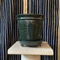 Green/Black Faaborg Pot | Handmade Erik Bendtsen Ceramics - Bon Ton goods