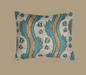 Grenades Small Cushion | Antoinette Poisson Linen Cushion – Domino Paper Design