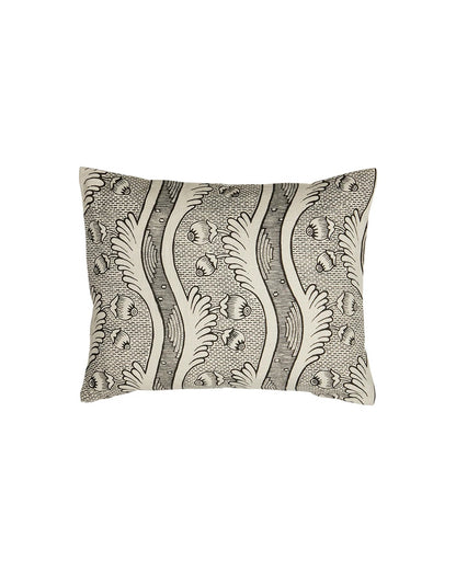 "Grenades" Small Cushion | Antoinette Poisson Linen Cushion – Domino Paper Design - Bon Ton goods
