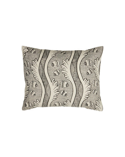 "Grenades" Small Cushion | Antoinette Poisson Linen Cushion – Domino Paper Design - Bon Ton goods