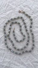 Load image into Gallery viewer, Grey Moonstone and Labradorite Necklace - Bon Ton goods
