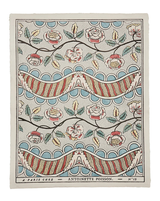 "Guirlandes & Festons" Handmade Domino Paper | Antoinette Poisson - Bon Ton goods
