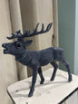 Gunmetal Silver Beaded Grand Reindeer | Ino Schaller - Bon Ton goods
