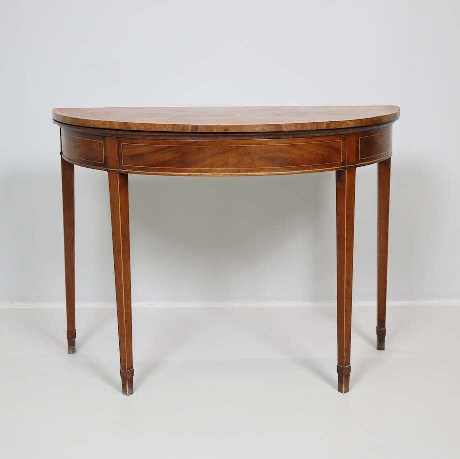 Gustavian Game Table, Late 18th–Early 19th Century, Swedish Neoclassical Antique - Bon Ton goods