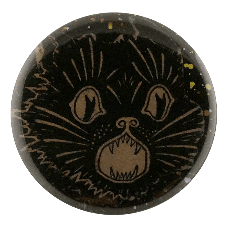 Halloween Cat - Mirror & Button Pins | John Derian - Bon Ton goods