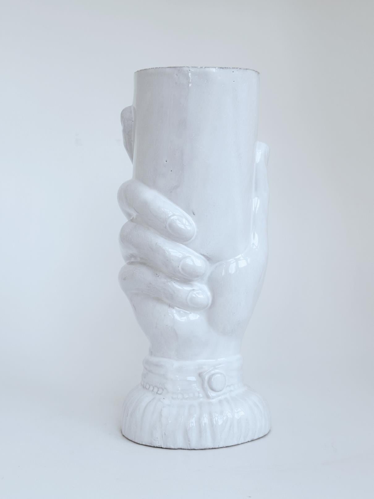 Hand Vase (Main) | Astier de Villatte: Exclusive Pre-Order Item - Bon Ton goods
