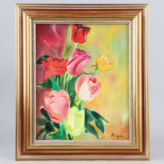 Hans Ripa, Oil on Canvas - Bon Ton goods