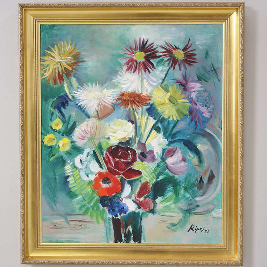 Hans Ripa, Oil on Canvas - Bon Ton goods